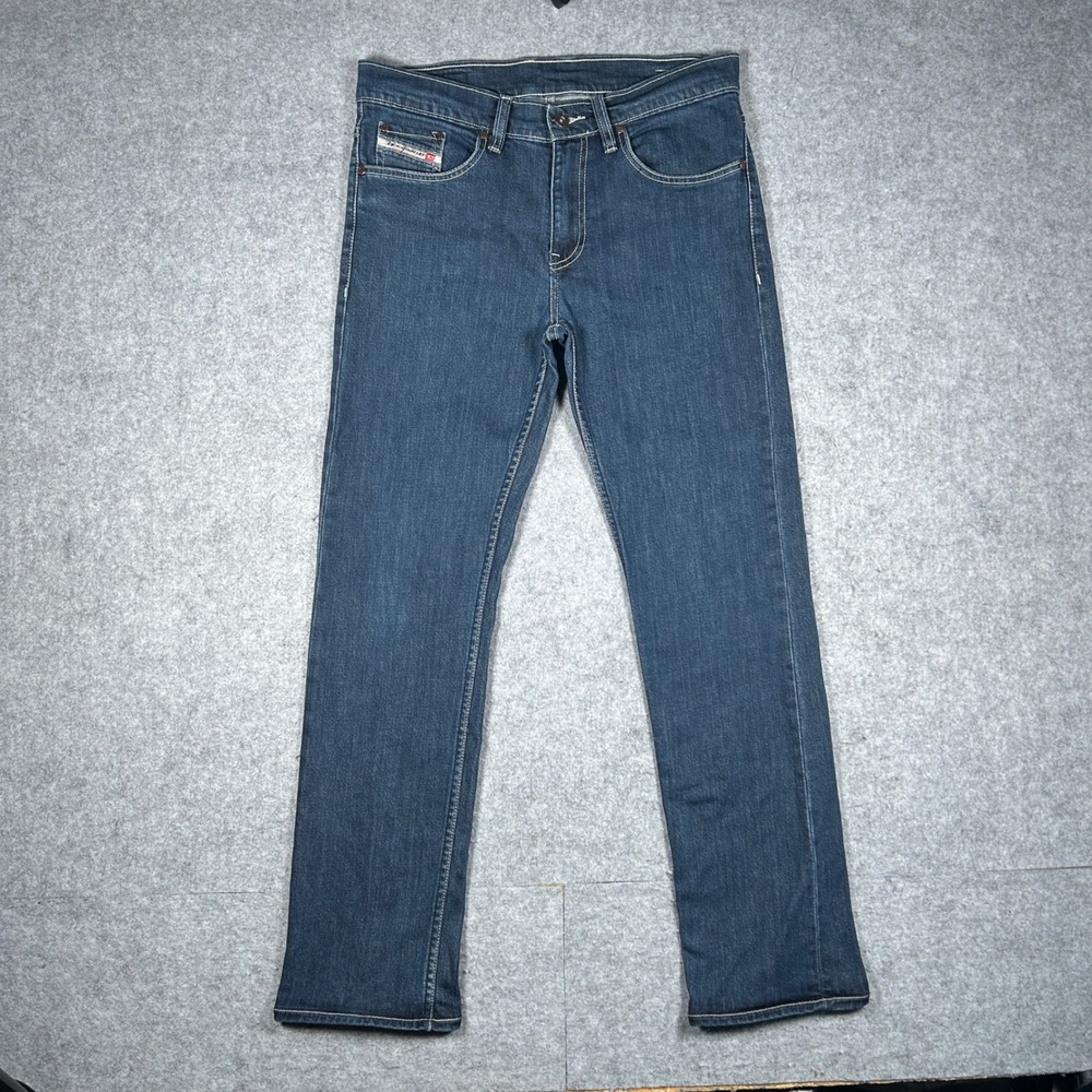 Diesel Denim Jeans Mens 32 Blue 978 E.T. Straight Leg Made in Italy